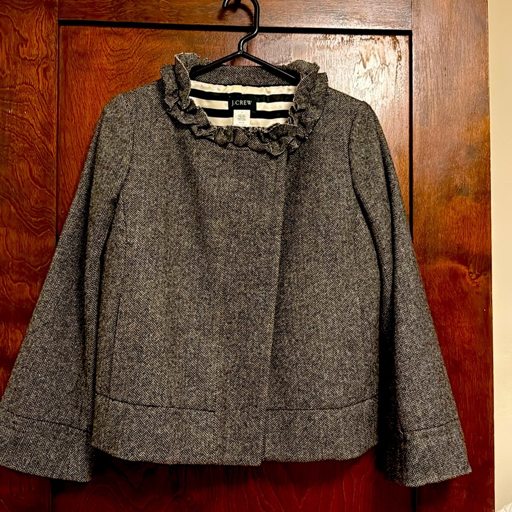 J. Crew Wool Jacket. Sz 4.